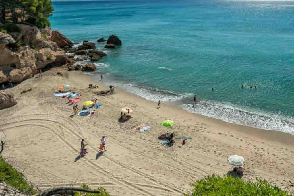 Casa Frente Al Mar En Miami Playa 2Hab Villa ภายนอก รูปภาพ